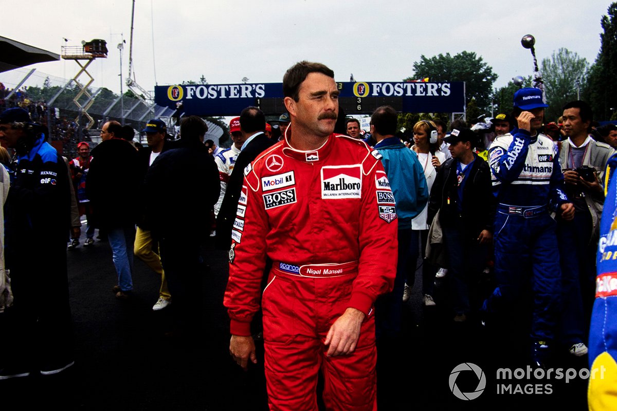 Nigel Mansell, McLaren sur la grille