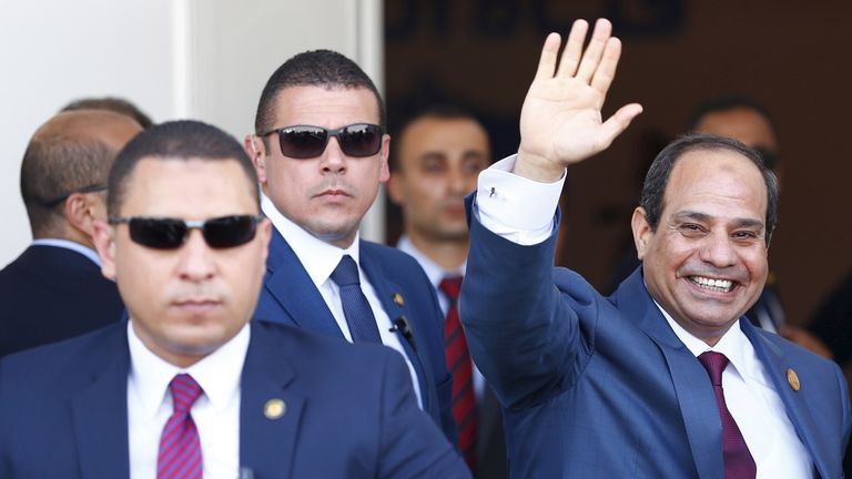 Le président égyptien Abdel Fattah al-Sisi