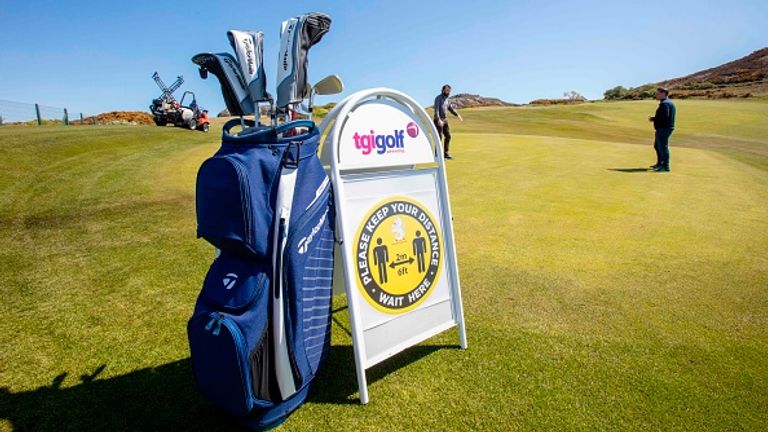 Les sports de plein air comme le golf et le tennis seront à nouveau autorisés à partir d'aujourd'hui