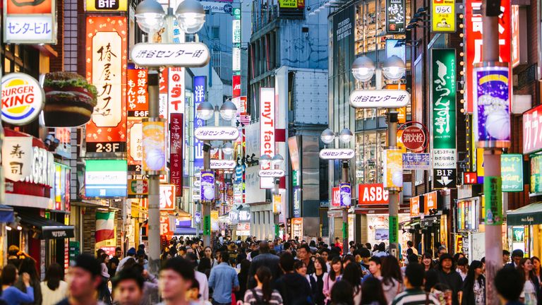 Des membres Yakuza mènent des activités illégales dans la capitale japonaise Tokyo