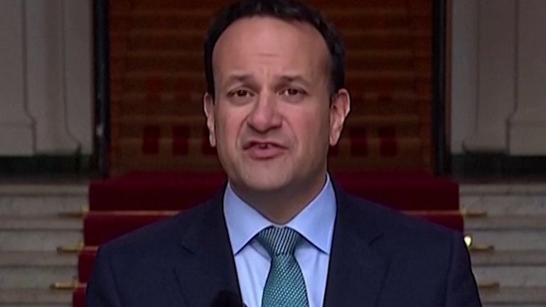 Leo Varadkar a un plan pour faciliter le verrouillage de l'Irlande