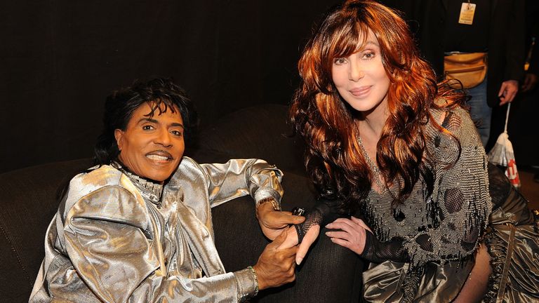 Musicien Little Richard et chanteur Cher à la 50e cérémonie annuelle de remise des GRAMMY Awards au Staples Center le 10 février 2008 à Los Angeles, Californie