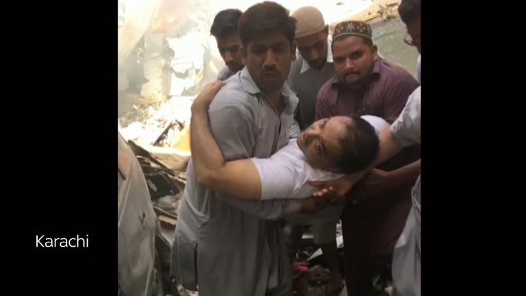 Crash d'un avion au Pakistan