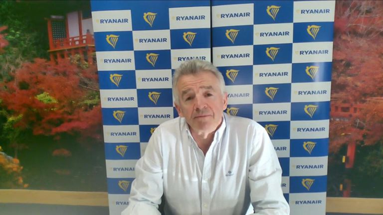PDG de Ryanair Michael O & # 39; Leary.