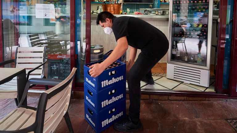 L'Espagne a autorisé l'ouverture de bars avec terrasses