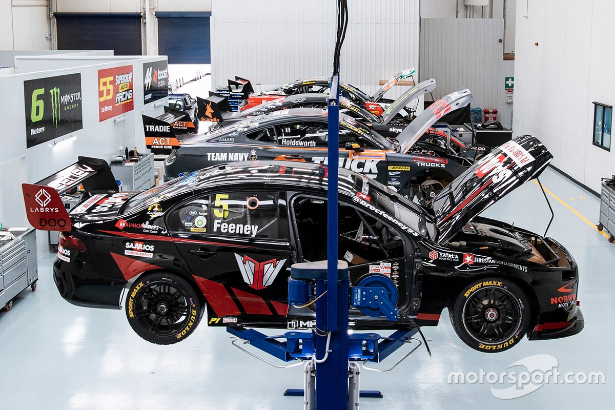 Atelier amélioré de Tickford Racing