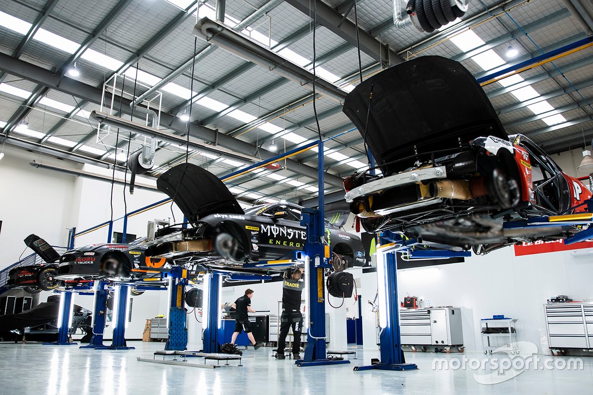Atelier amélioré de Tickford Racing