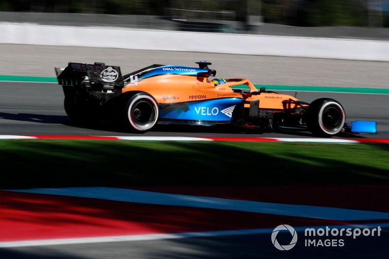Lando Norris, McLaren MCL35 