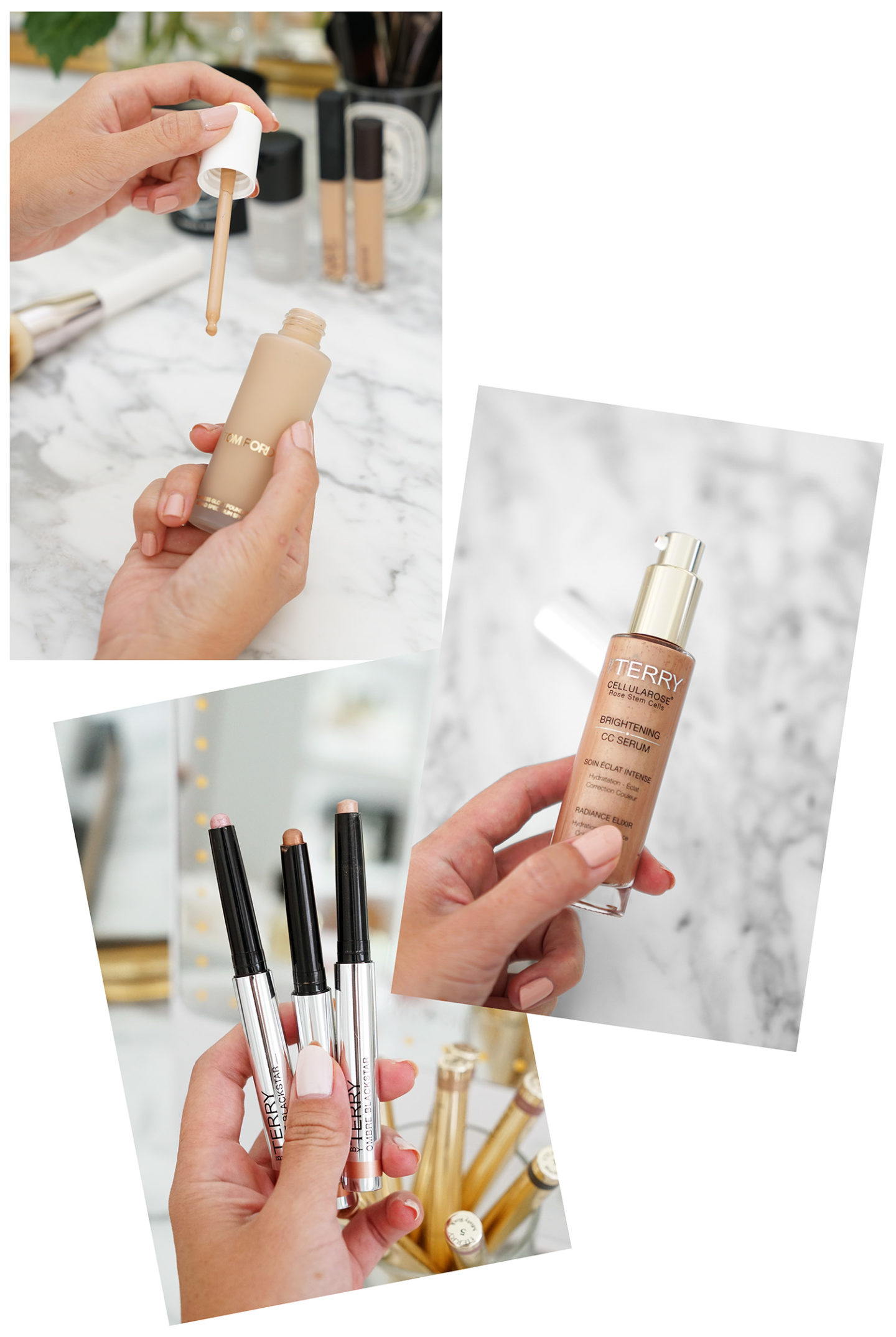 Glow Makeup Favourites Fondation Tom Ford et par Terry CC Sunny Flash