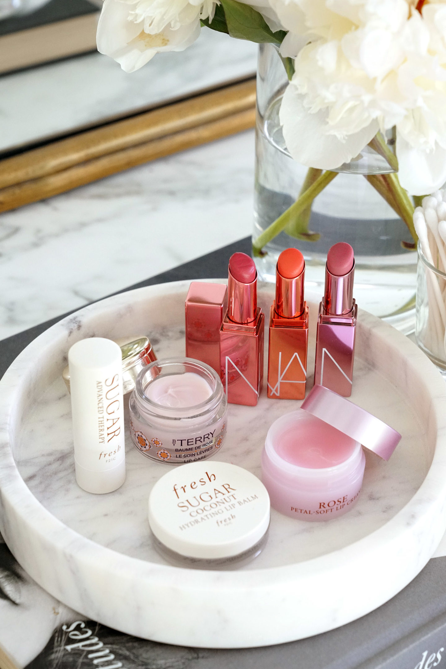 Baumes à lèvres préférés par Terry, Fresh et NARS
