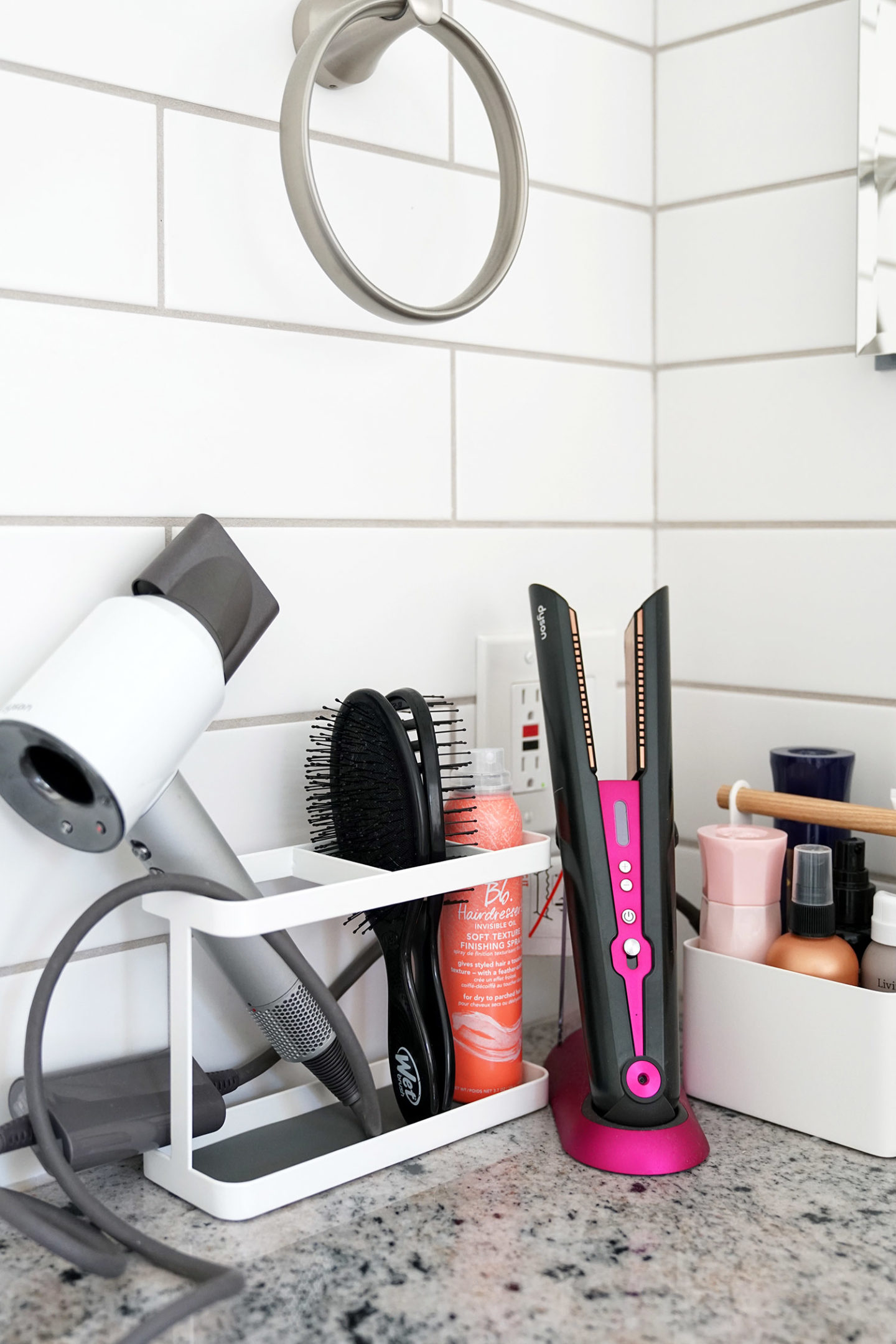 Support de soins des cheveux blancs Yamazaki 