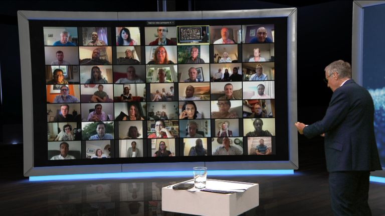47 membres du public ont été invités à évaluer leur confiance en leur gouvernement, Donald Trump et la Chine.