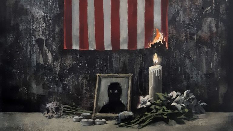 La dernière œuvre d'art de Banky 