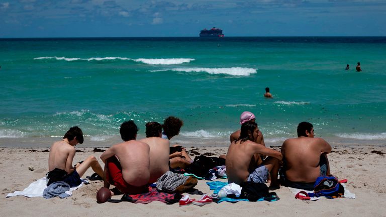 floride plage coronavirus nous