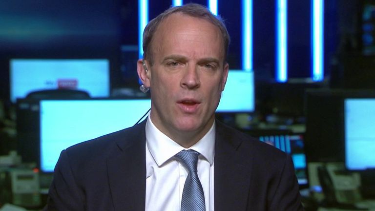 Dominic Raab insiste sur le fait qu'un travail de peinture de 900 000 £ sur l'avion du Premier ministre est une bonne valeur pour le contribuable