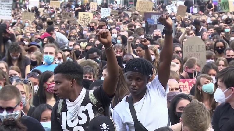 George Floyd proteste 
