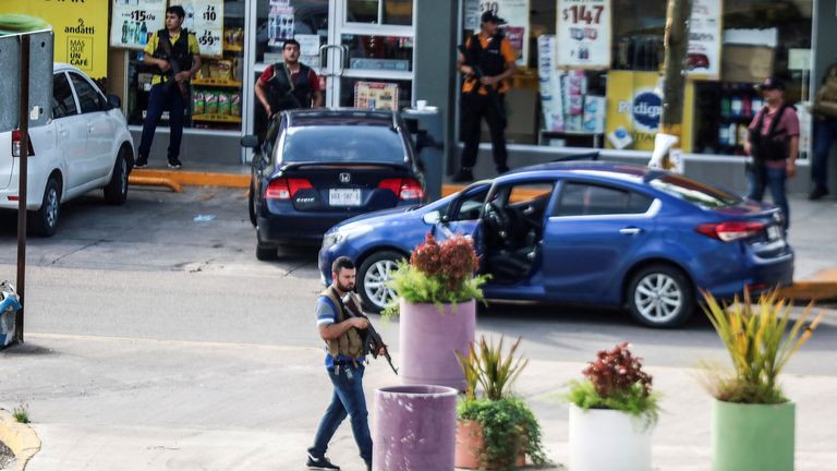 Un cartel a pris possession des rues de Culiacan pour sauver Ovidio Guzman en octobre