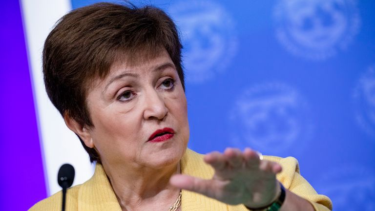 La directrice générale du FMI, Kristalina Georgieva, a déclaré que le Fonds avait déjà distribué 23 milliards de dollars d'aide d'urgence
