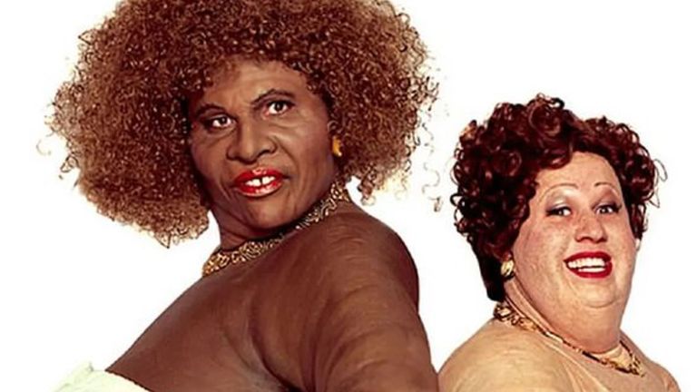 Little Britain a été retiré de BBC iPlayer et Netflix après avoir été critiqué pour ses personnages au visage noir. Pic: BBC