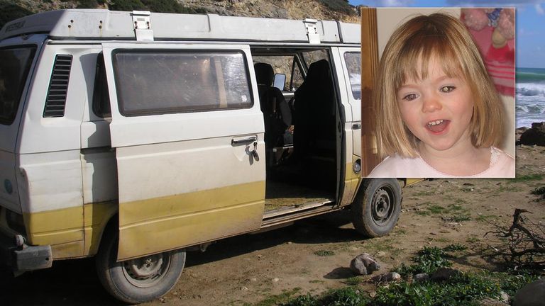 Un camping-car Volkswagen lié au suspect