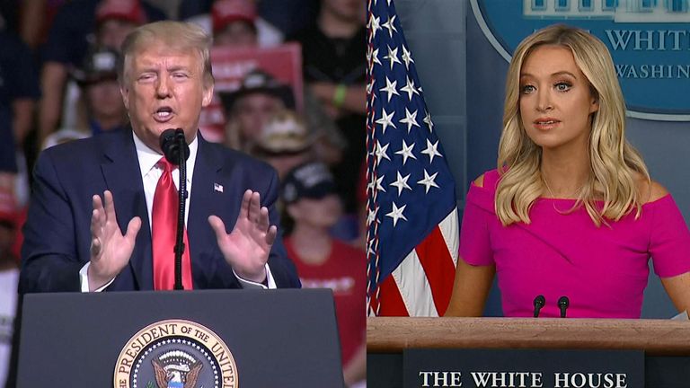 La Maison Blanche défend l'utilisation par le président Donald Trump de 