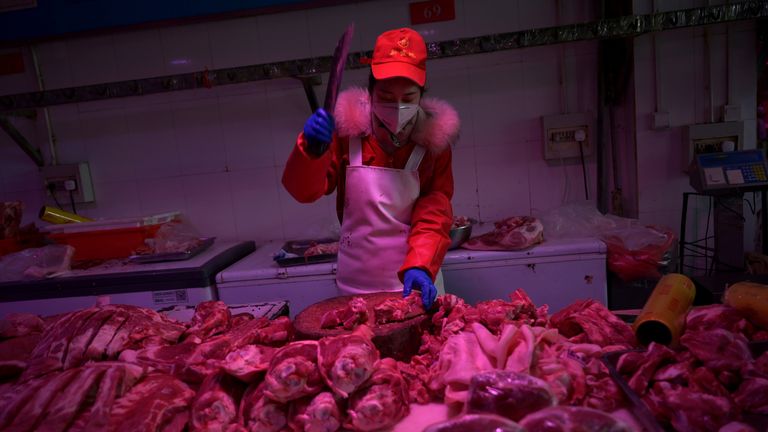 Le marché de gros de Xinfadi a été fermé suite à la flambée des infections