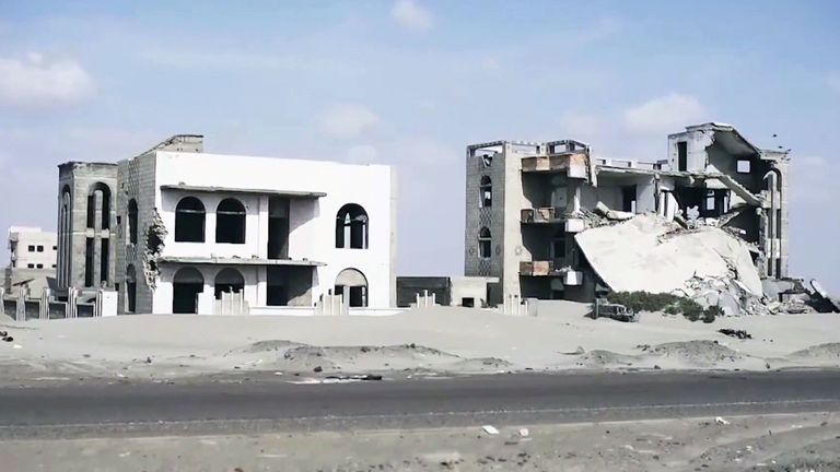 Yémen Mark Stone ruine la guerre déchirée