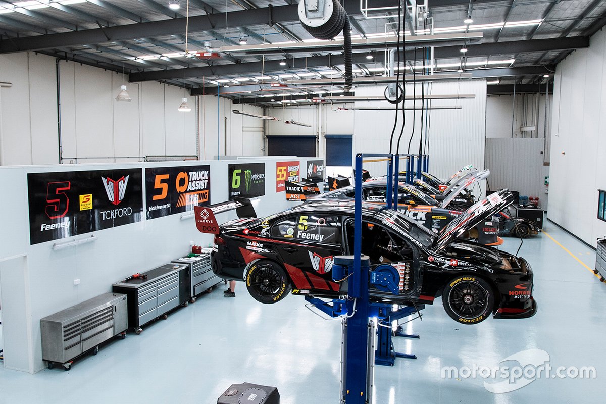 Atelier amélioré de Tickford Racing