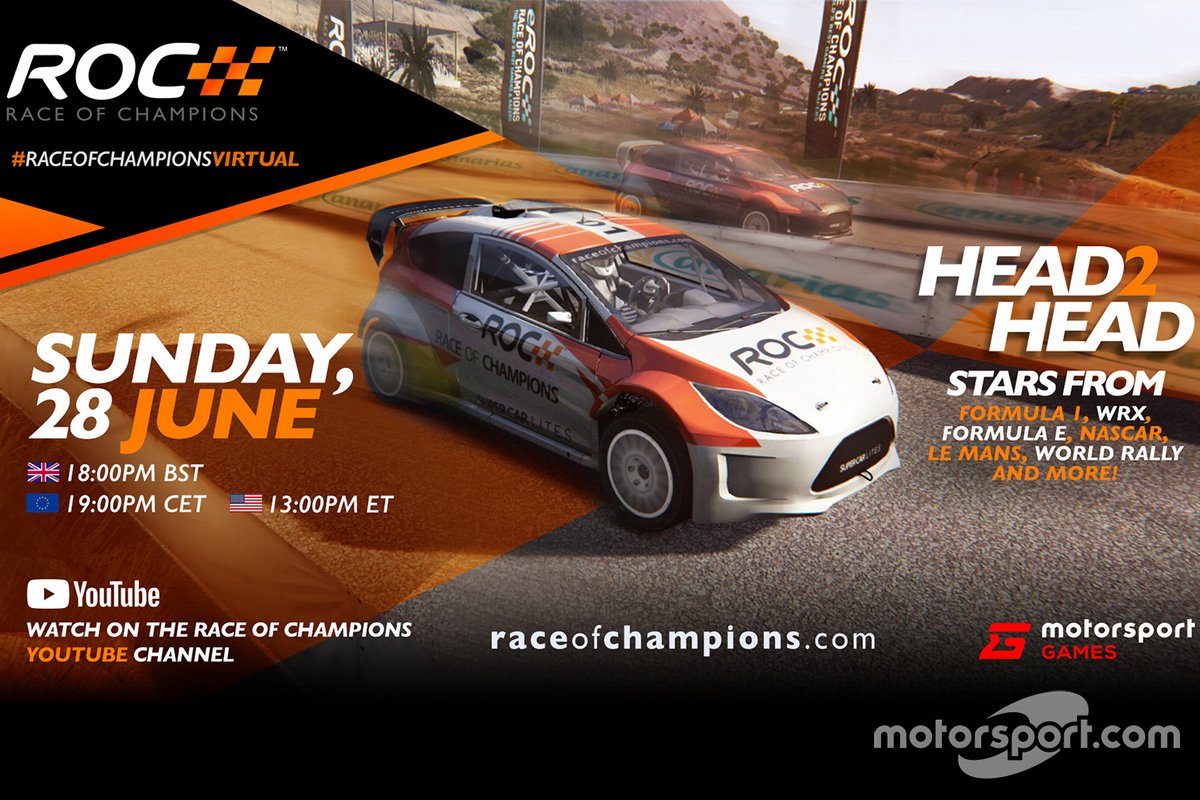 Affiche Virtual Race of Champions
