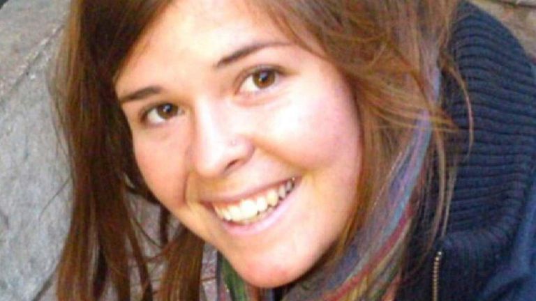 Kayla Mueller, une travailleuse humanitaire américaine de 26 ans originaire d'Arizona