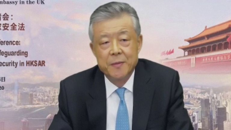 Liu Xiaoming est l'ambassadeur de Chine au Royaume-Uni