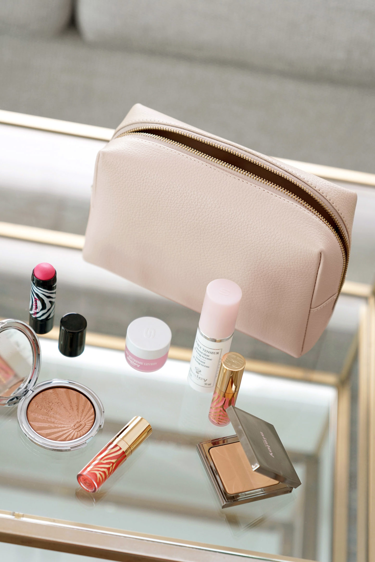 Cuyana Vanity Case Blush |  Le Look Book Beauté