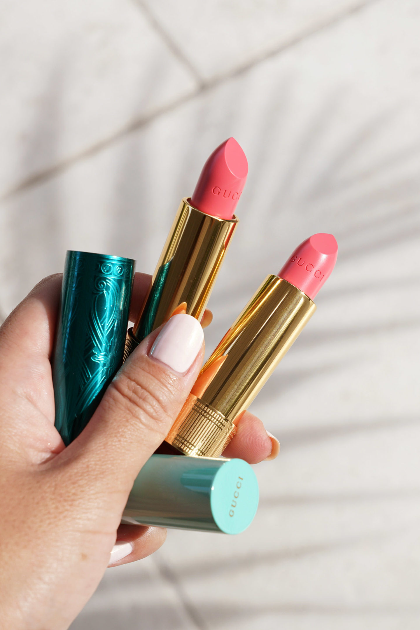 Rouge à lèvres et baume à lèvres Gucci dans No More Orchids