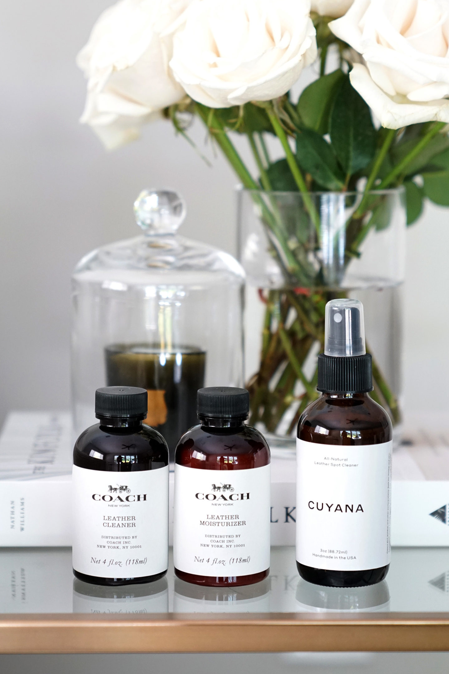 Coach Leather Cleaner + Hydratant, Cuyana Leather Cleaner