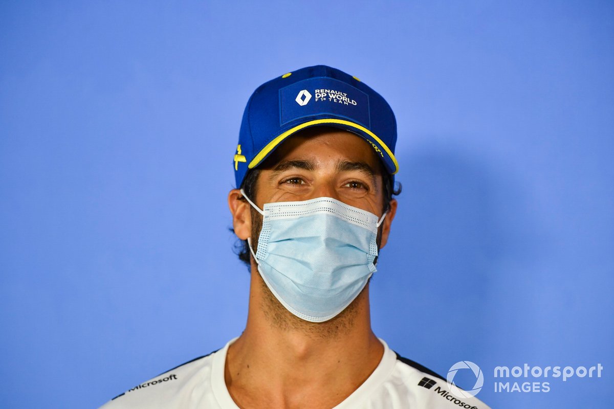 Daniel Ricciardo, Renault F1 Team en conférence de presse 