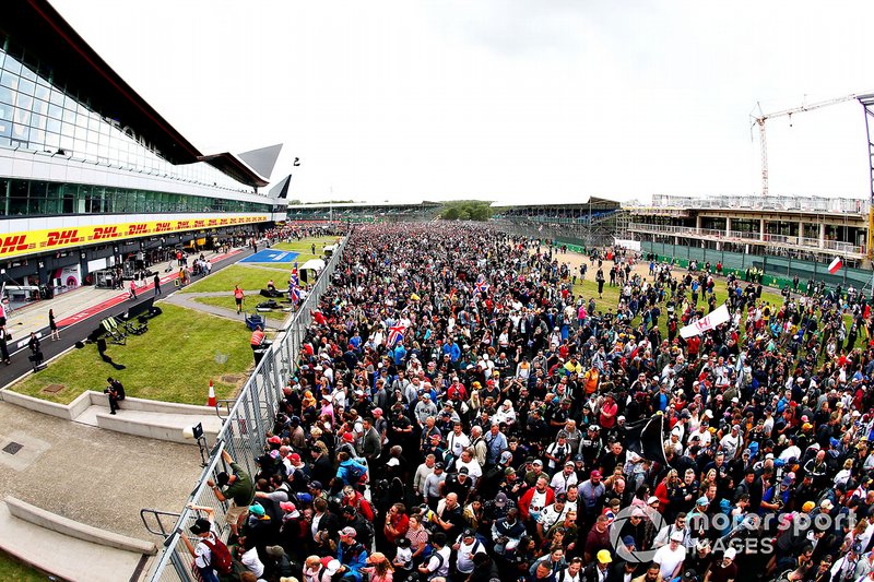 Fans à Silverstone