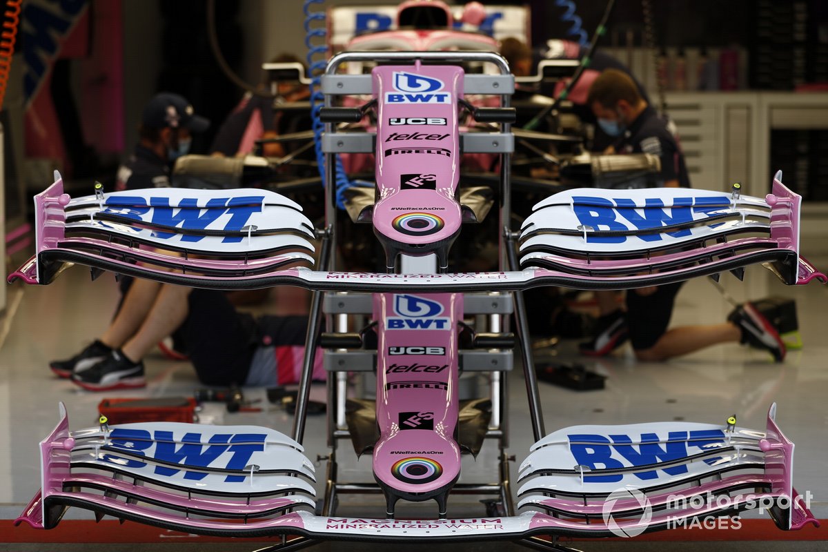 Aile avant du Racing Point RP20 