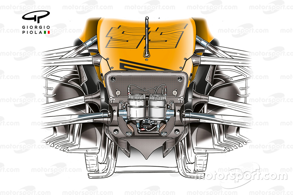 Châssis avant McLaren MCL35