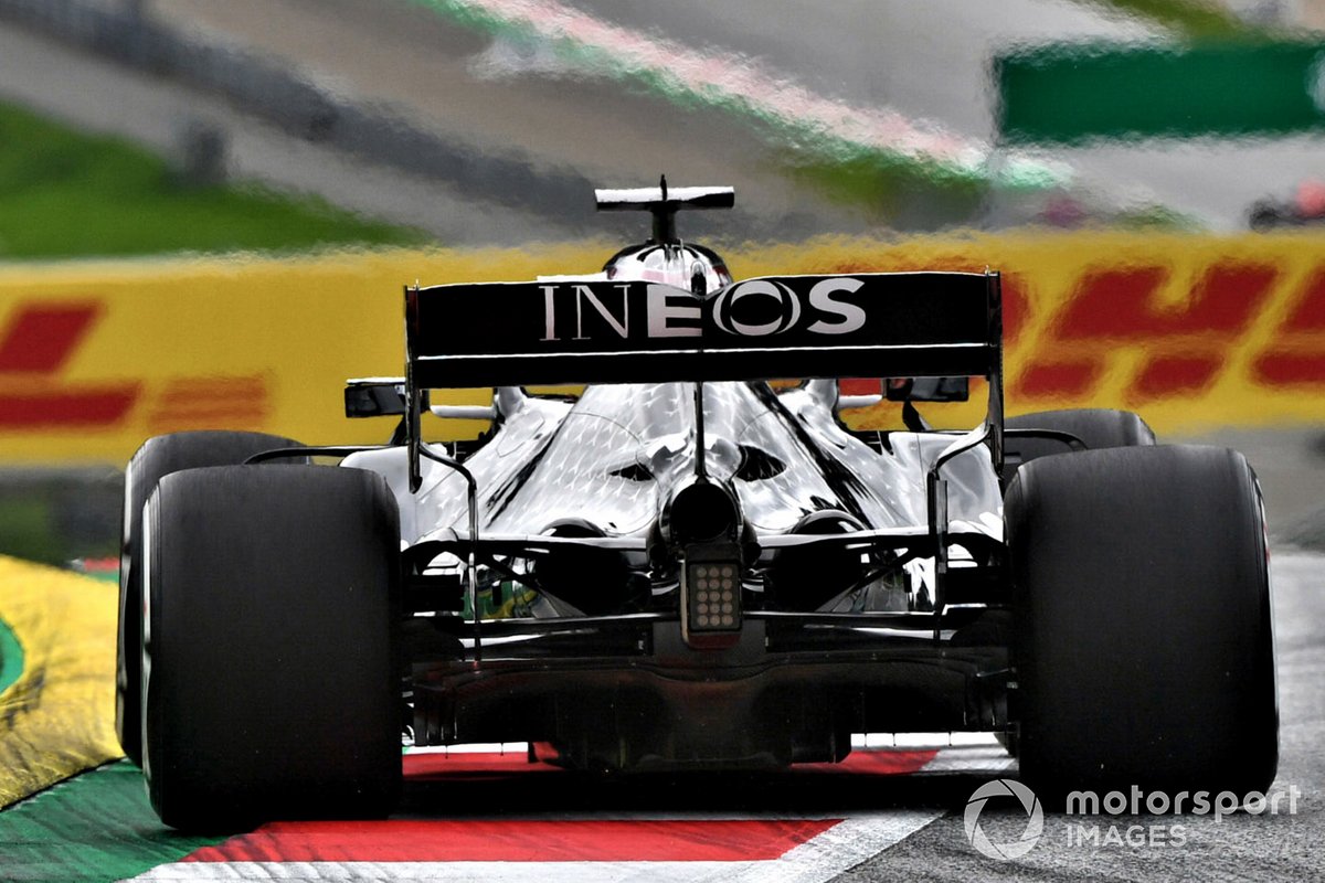 Détail diffuseur Mercedes F1 W11