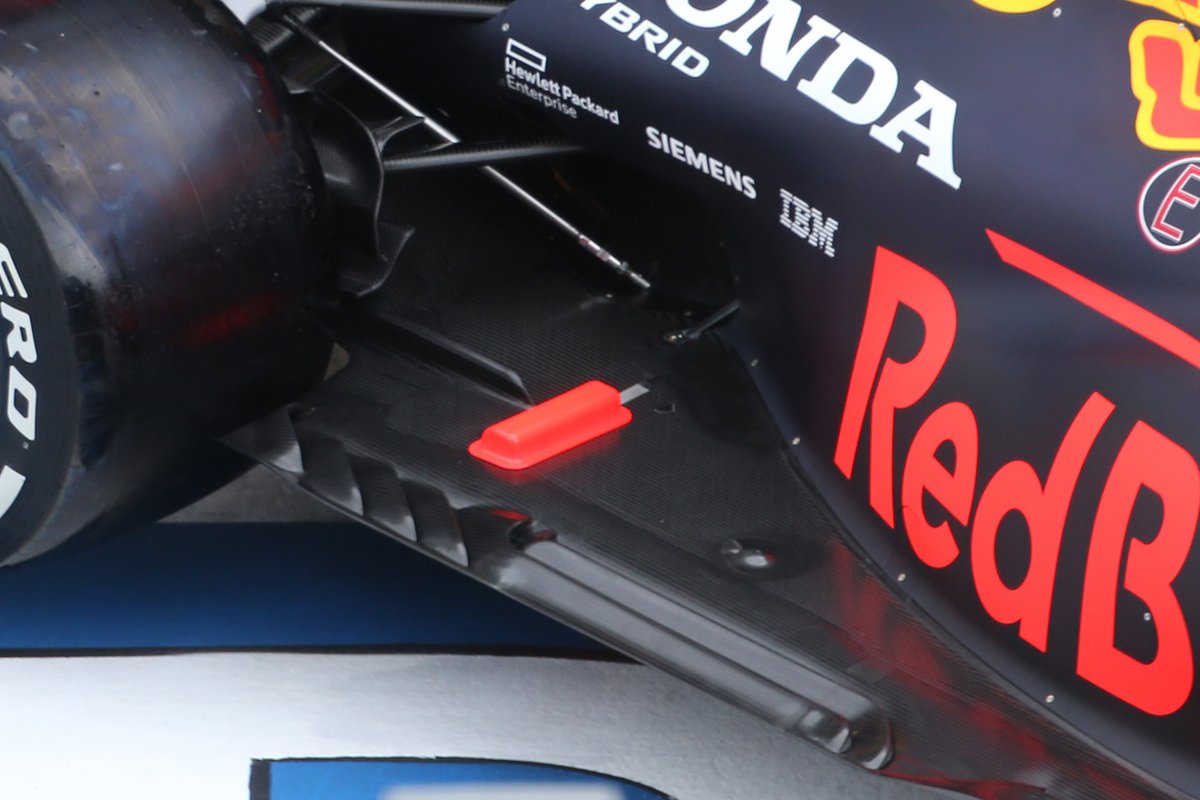 Détail de l'étage Red Bull Racing