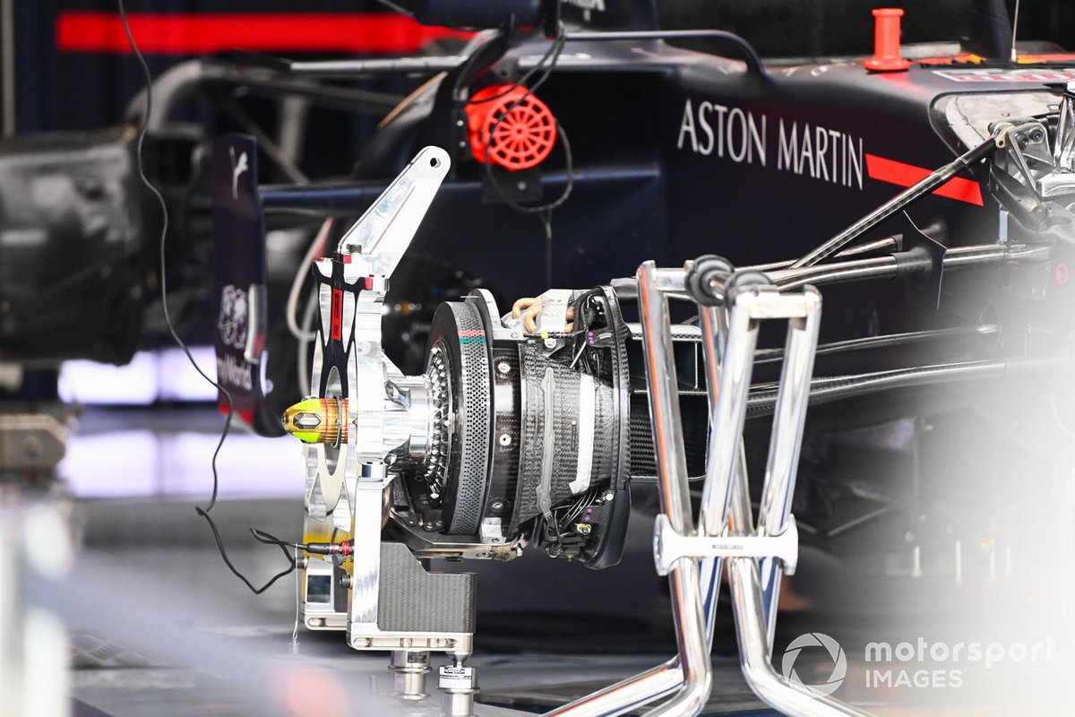 Détail du frein Red Bull Racing RB16