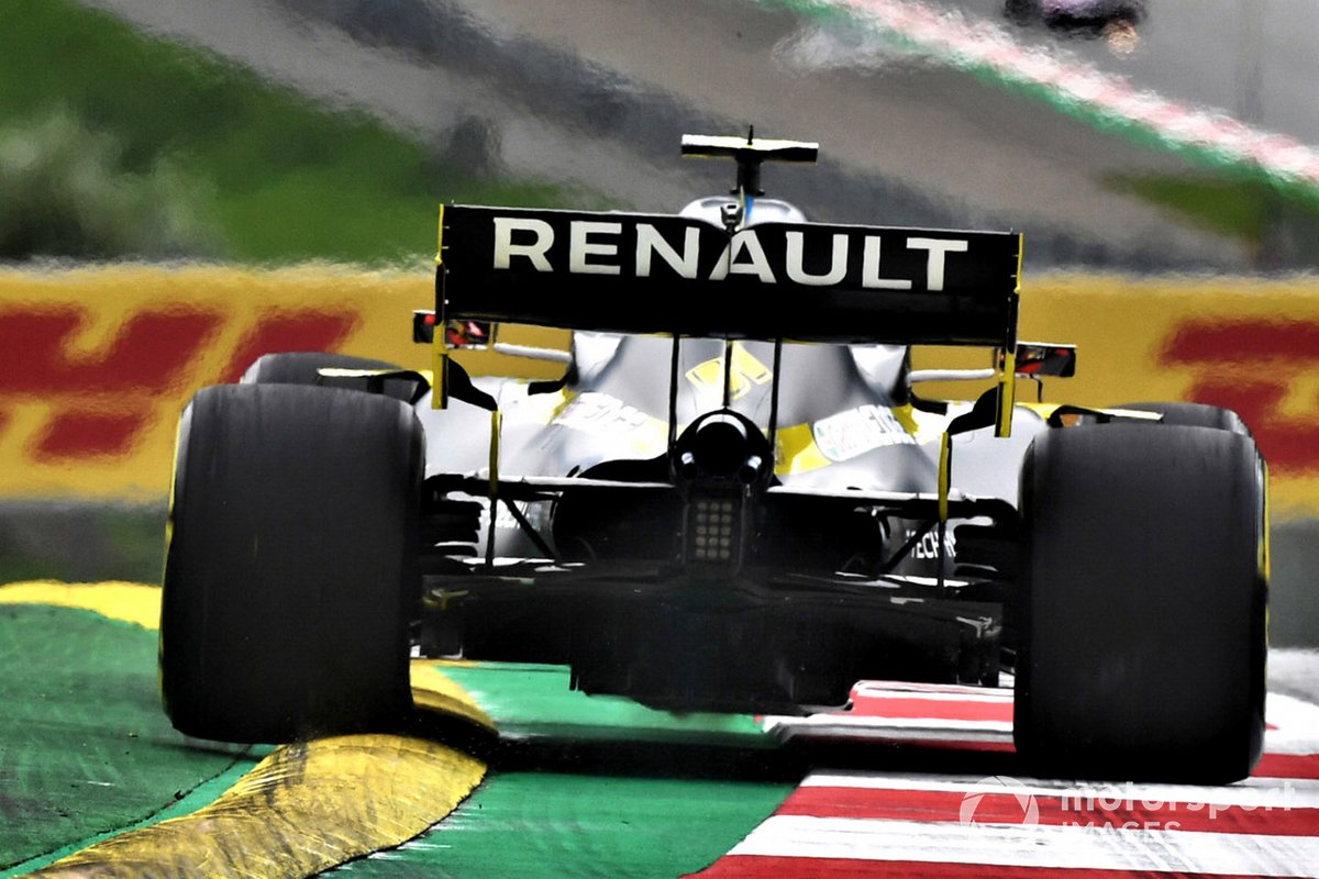 Détail diffuseur Renault F1 RS20