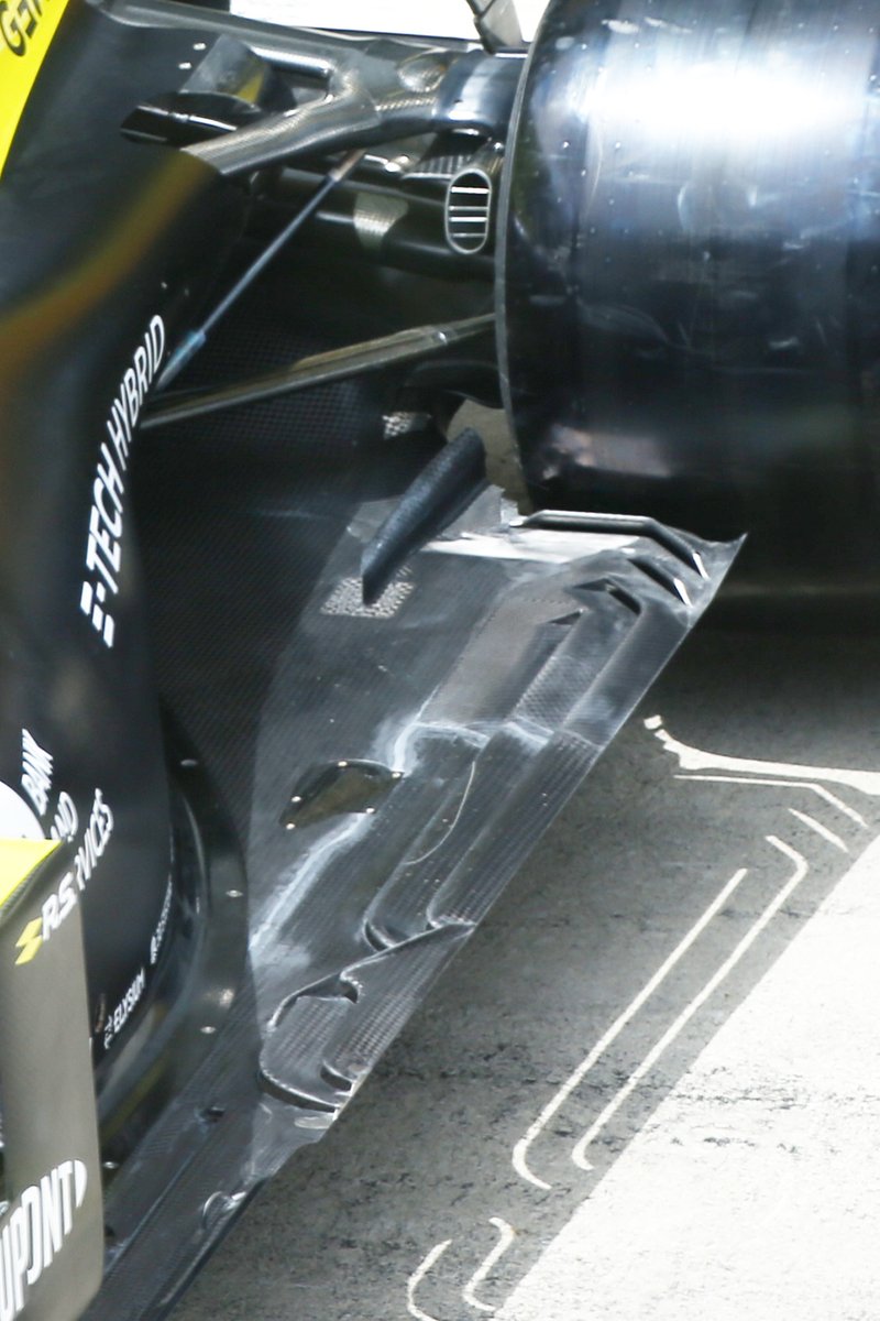 Détail étage Renault F1 Team