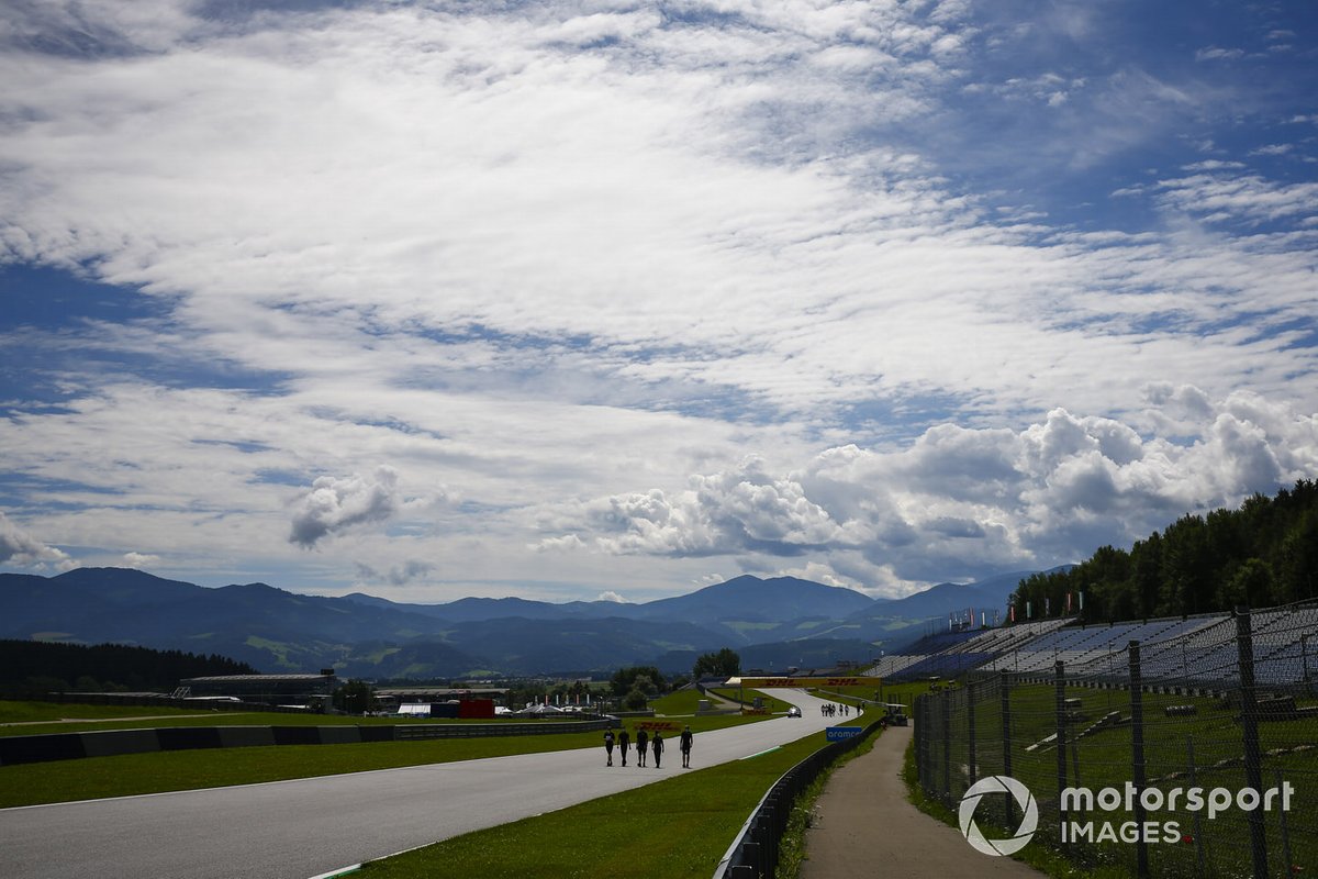 Romain Grosjean, Haas F1 parcourt la piste