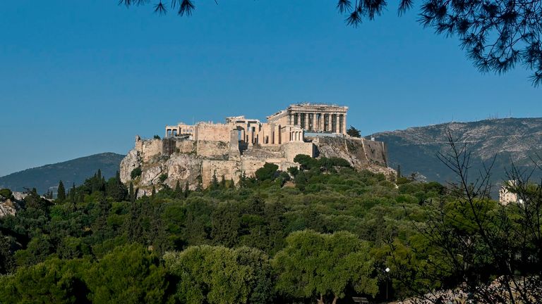 L'Acropole d'Athènes et d'autres sites de la Grèce antique ont rouvert lundi