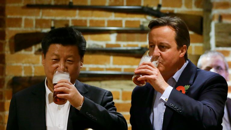 David Cameron et Xi Jinping ont apprécié le fish and chips ensemble en 2015