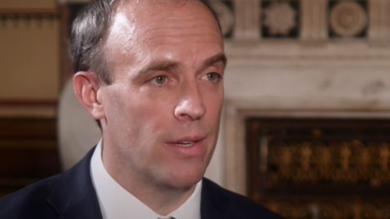 Dominic Raab évoque la question de Jamal Khashoggi et de l'Arabie saoudite