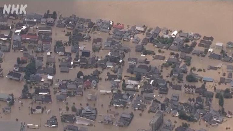 inondations au Japon