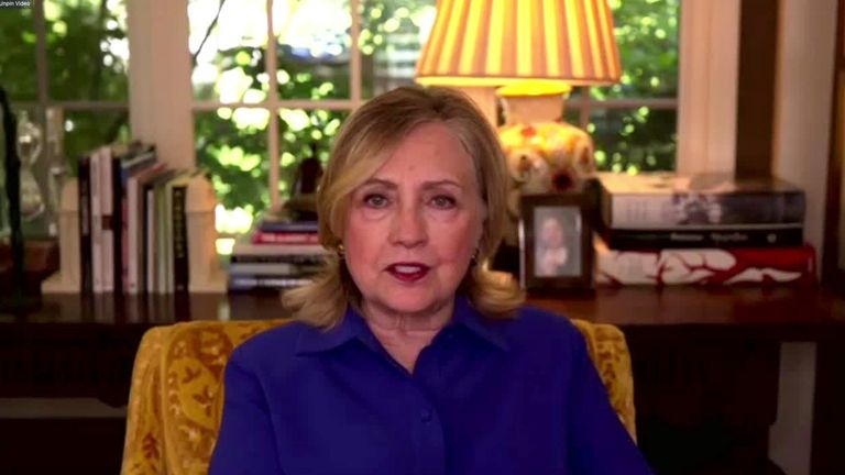 Hillary Clinton interrogée par Kay Burley