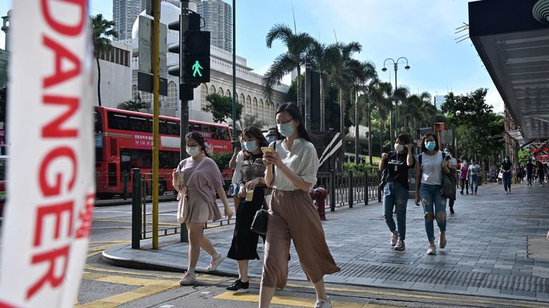 Hong Kong a connu un pic de cas de coronavirus ces dernières semaines